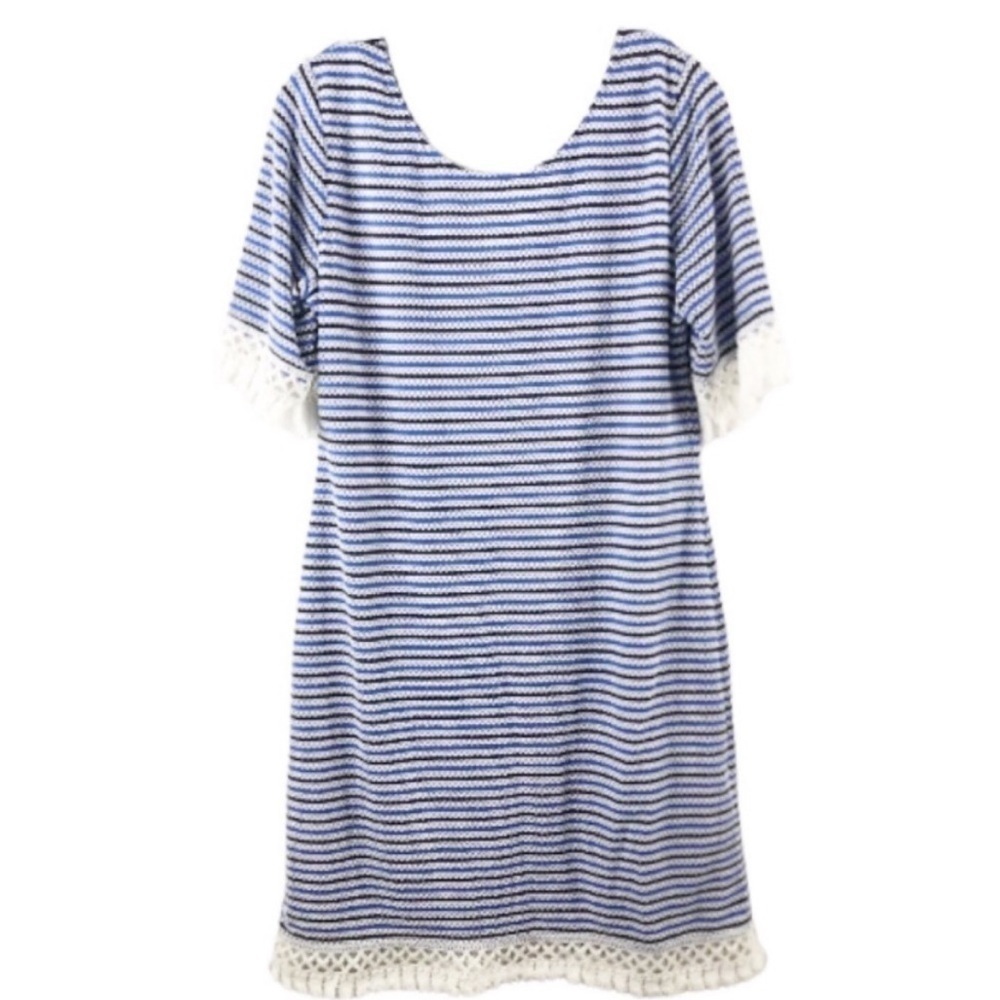 Sara Campbell Shift Knit Dress